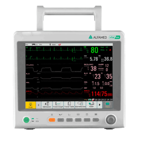 Monitor-Multiparametro-10-4-ECG-SPO2-Resp-Temp-PNI--VITA500E-Alfamed